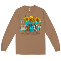 Toasted Coconut difference maker teacher life Long Sleeve Tee - BundleAndBundleShop