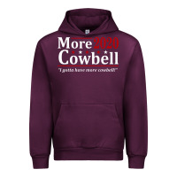 Mauve Wine more cowbell 2020 election Urban Hoodie - artisFamous