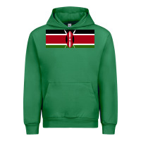 Emerald kenya flag Urban Hoodie - artisFamous