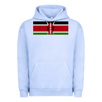 Pigment Grape Ice kenya flag Urban Hoodie - artisFamous