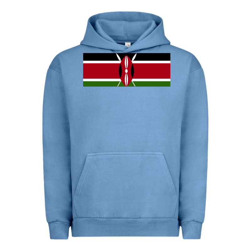 Kenya Flag Urban Hoodie by artisFamous | Teevron
