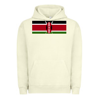 Pigment Pistachio kenya flag Urban Hoodie - artisFamous