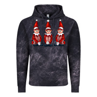 Cloud Black Christmas Elfs Vintage Hoodie - FaDigitalArtStudio