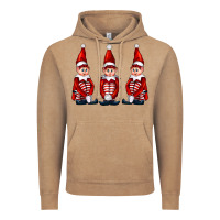 Vintage Coffee Christmas Elfs Vintage Hoodie - FaDigitalArtStudio