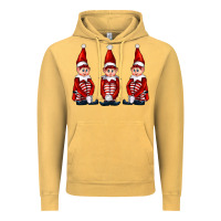 Vintage Mustard Christmas Elfs Vintage Hoodie - FaDigitalArtStudio