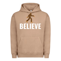 Pigment Burro believe bigfoot white Urban Hoodie - artisFamous