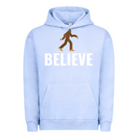 Pigment Grape Ice believe bigfoot white Urban Hoodie - artisFamous