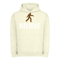 Pigment Pistachio believe bigfoot white Urban Hoodie - artisFamous