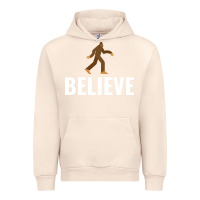 Sandshell believe bigfoot white Urban Hoodie - artisFamous