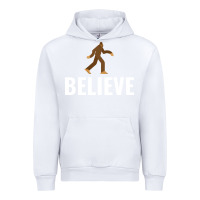 White believe bigfoot white Urban Hoodie - artisFamous