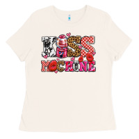 Bone kiss machine with lips olivia Ladies Tee - OliviaCreatesArt