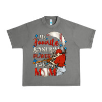 Tornado My favorite baseball player calls me mom Urban Heavy Tee - FaDigitalArtStudio