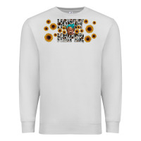 Dove Grey howdy heifer Premium Sweatshirt - JahusDesignShop