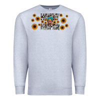 Heather Grey howdy heifer Premium Sweatshirt - JahusDesignShop