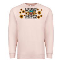Pale Pink howdy heifer Premium Sweatshirt - JahusDesignShop