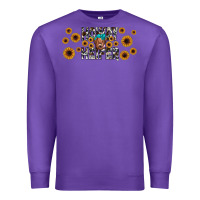 Purple howdy heifer Premium Sweatshirt - JahusDesignShop