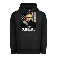 Pigment Black Notorious R.B.G. Funny Progressive, Liberal Ruth Bader Ginsburg Urban Hoodie - artisFamous