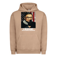 Pigment Burro Notorious R.B.G. Funny Progressive, Liberal Ruth Bader Ginsburg Urban Hoodie - artisFamous