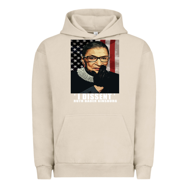 Notorious R.b.g. Funny Progressive, Liberal Ruth Bader Ginsburg Urban Hoodie by artisFamous | Teevron