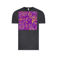 Vintage Black Abstract Mardi Gras Seamless Pattern Vintage Tee - FaDigitalArtStudio