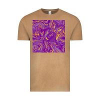 Vintage Camel Abstract Mardi Gras Seamless Pattern Vintage Tee - FaDigitalArtStudio