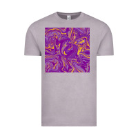 Vintage Zinc Abstract Mardi Gras Seamless Pattern Vintage Tee - FaDigitalArtStudio