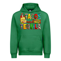 Emerald tacos and tequila Urban Hoodie - RanaPortraitStore