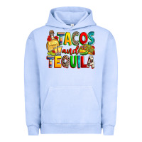 Pigment Grape Ice tacos and tequila Urban Hoodie - RanaPortraitStore