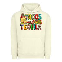 Pigment Pistachio tacos and tequila Urban Hoodie - RanaPortraitStore