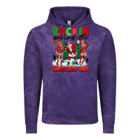 Cloud Purple Rockin Around The Christmas Tree Vintage Hoodie - FaDigitalArtStudio