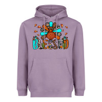 Lavender blessed turkey Heavyweight Hoodie - JahusDesignShop