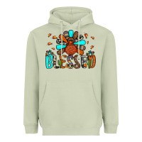 Matcha blessed turkey Heavyweight Hoodie - JahusDesignShop