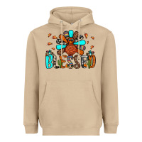 Mushroom blessed turkey Heavyweight Hoodie - JahusDesignShop