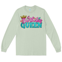 Matcha birthday queen Long Sleeve Tee - BundleAndBundleShop