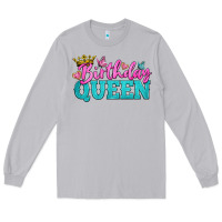 Moon Dust birthday queen Long Sleeve Tee - BundleAndBundleShop