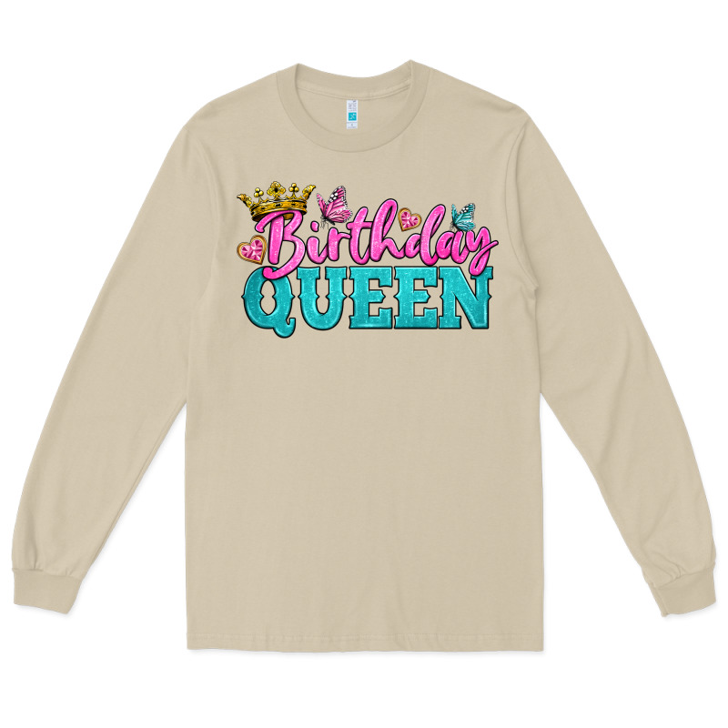 Birthday Queen Long Sleeve Tee by BundleAndBundleShop | Teevron