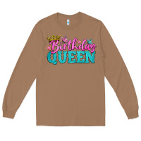 Toasted Coconut birthday queen Long Sleeve Tee - BundleAndBundleShop
