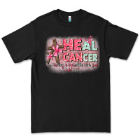Black heal cancer luke 1 37 Premium Tee - CowGirlArtShop