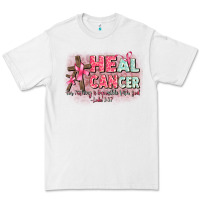 White heal cancer luke 1 37 Premium Tee - CowGirlArtShop
