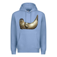 Colony Blue sea seal Premium Hoodie - LillyAllenDesigns