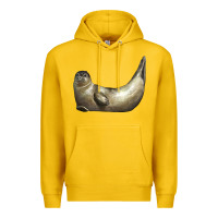 Lemon sea seal Premium Hoodie - LillyAllenDesigns