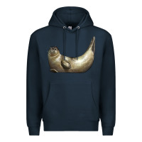 Navy sea seal Premium Hoodie - LillyAllenDesigns