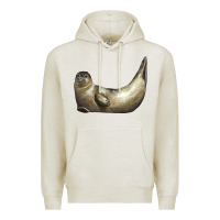 Oatmeal Heather sea seal Premium Hoodie - LillyAllenDesigns