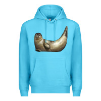 Ocean Blue sea seal Premium Hoodie - LillyAllenDesigns