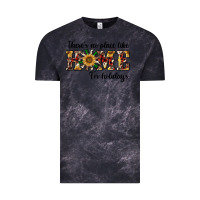 Cloud Black there's no place like home for holidays Vintage Tee - RanaPortraitStore