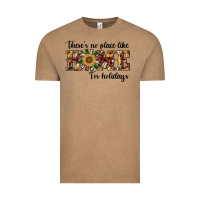Vintage Coffee there's no place like home for holidays Vintage Tee - RanaPortraitStore