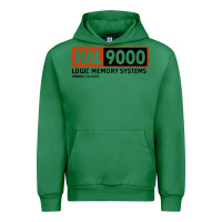 Emerald hal 9000 logic memory systems urbana illinois Urban Hoodie - artisFamous