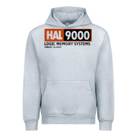 Heather Grey hal 9000 logic memory systems urbana illinois Urban Hoodie - artisFamous