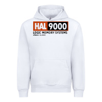 White hal 9000 logic memory systems urbana illinois Urban Hoodie - artisFamous