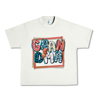 4th Of July Grandma With Lightning Bolt Urban Heavy Tee | Teevron